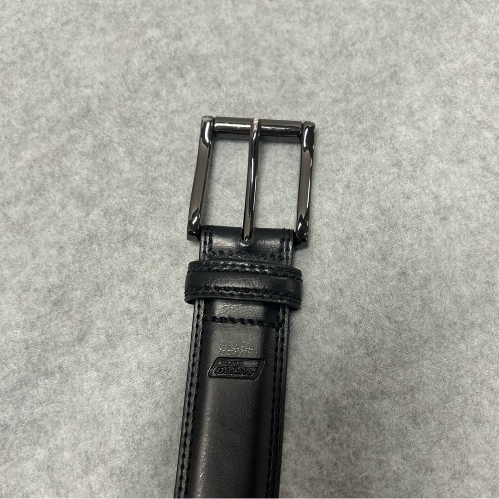 Dickies Classic Black Belt with Gunmetal Buckle Size men’s 44